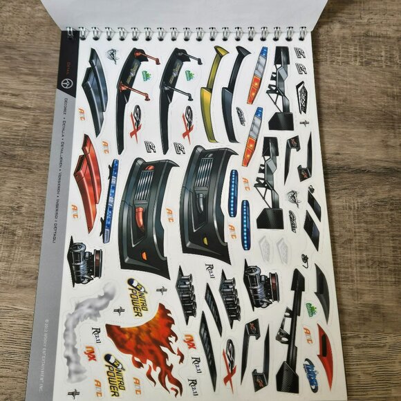 Design Masters Ford Mustang Boss 302 Car Designer Sketchbook Stencils Stickers - Picture 6 of 8